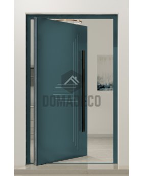 PIVOT Hawk-t - solid aluminum pivot front door