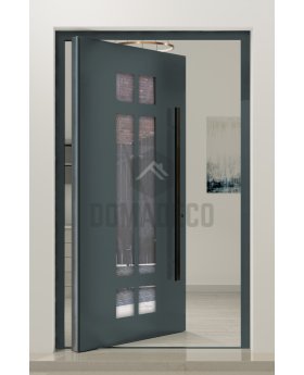 PIVOT HEY II - modern pivot security door
