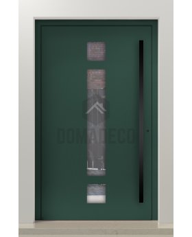 PIVOT HEY I - modern entry aluminum pivot door