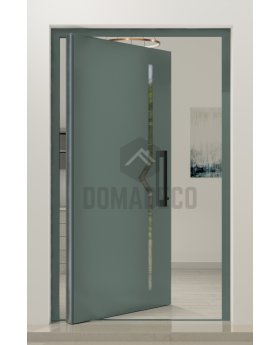 PIVOT Impuls - aluminum pivot door for modern home