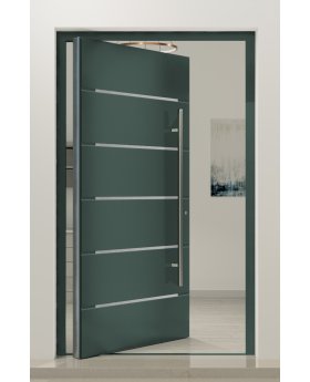 PIVOT Integra-inox - High-end entry pivot door made to order