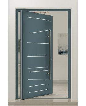 PIVOT Line-inox - security front pivot door