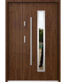 Sta Magellan Uno - metal entry door with side panel