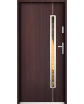 Sta Rigel - steel front door with glass