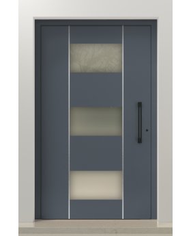 PIVOT AP13 - custom made aluminum pivot front door