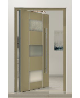 PIVOT AP13 - custom made aluminum pivot front door