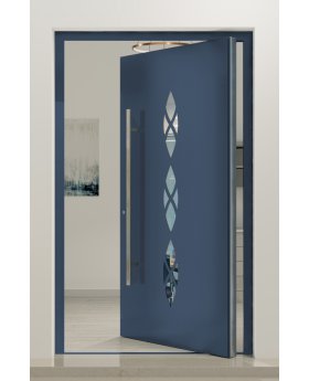 PIVOT EK28 - aluminium pivot entrance door