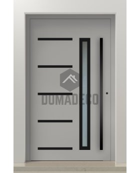 PIVOT P101 - modern aluminium pivot entrance door