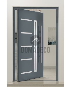 PIVOT P101 - modern aluminium pivot entrance door