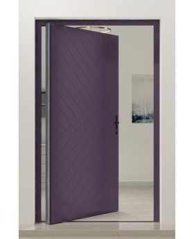PIVOT V59 - aluminium modern pivot entry door