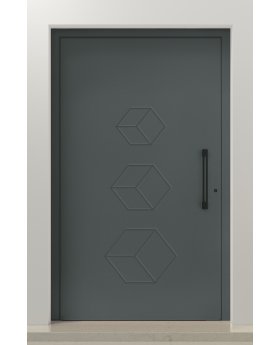 PIVOT V19 - aluminum modern pivot entry door