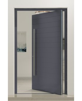 PIVOT V58 - aluminium pivot entry door