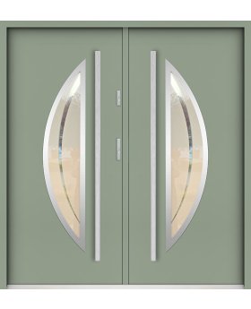 Sta Pollux Double - steel entry door with two door slabs