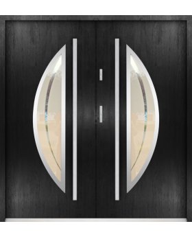 Sta Pollux Double - steel entry door with two door slabs