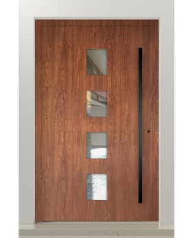 PIVOT Quatro - burglar-resistant aluminum pivot door
