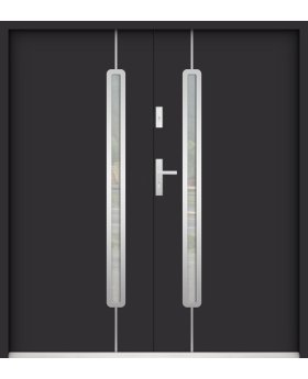 Sta Rigel Double - weatherproof exterior steel double entry door