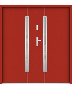 Sta Rigel Double - weatherproof exterior steel double entry door