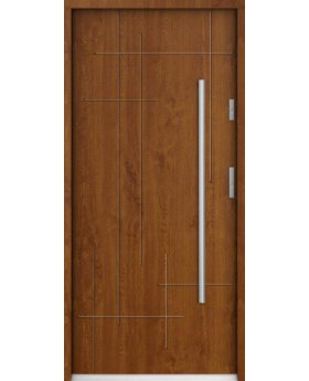 Sta Stark - energy efficient metal front door