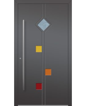 LIM Tonel - matte finish aluminum hinged door