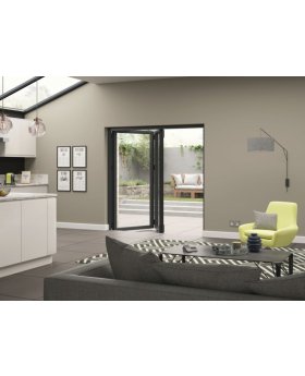 2 panel Aluminum Bifold Doors