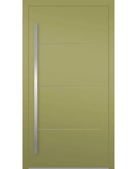 LIM W312 - modern aluminum front door