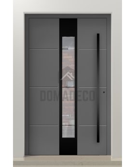 PIVOT W322 - aluminum exterior anti-burglary pivot door