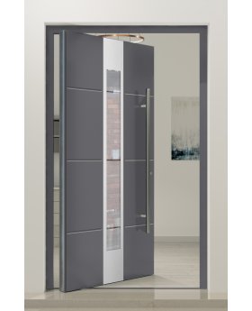 PIVOT W322 - aluminum exterior anti-burglary pivot door