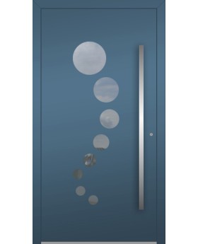 LIM 12E - modern aluminum exterior door