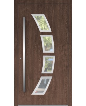 LIM 21A - aluminum front door with glass
