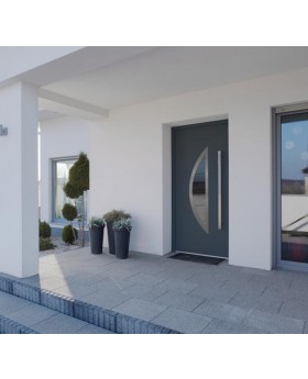 Colour: smooth anthracite; Glass type: reflex