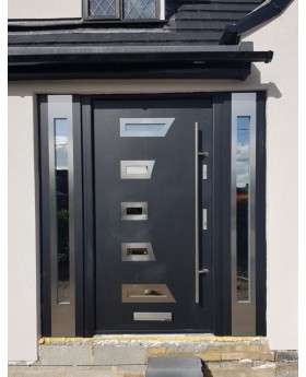 Fargo 23 T - stainless steel door with two side panels