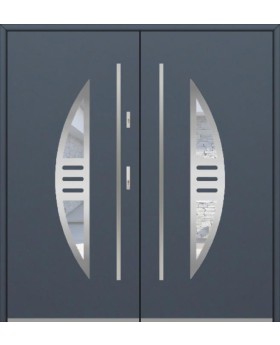 Fargo 24 double - contemporary double entry door for home