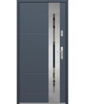 Fargo 26 - stainless steel front door