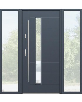 custom configuration - Fargo door with left and right sidelights