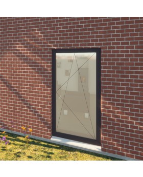AL86-B2 - tilt & turn balcony single door