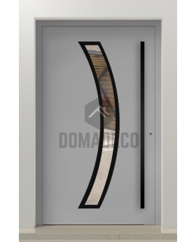 PIVOT Bumerang - aluminum glass main door pivot door