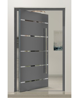 PIVOT C7 - modern pivot door entry
