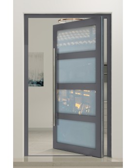 PIVOT C9 - glazed aluminum pivot door