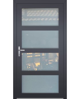 LIM C9 - modern aluminum front door for home