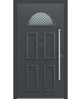 LIM CL18 - traditional style entry door with glass