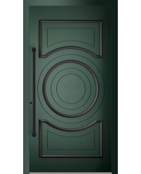LIM CL16 - traditional style aluminum front door