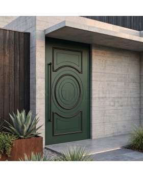 LIM CL16 - traditional style aluminum front door