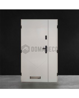 Sta Diego Uno - metal front door with side panel