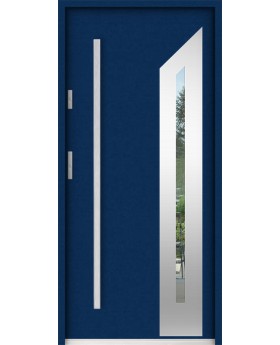 Sta Gaspard - decorative steel front door for villa entrance