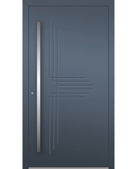 LIM Hawk-t - solid aluminum hinged front door