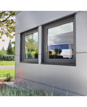 AL86-S2 -  turn open aluminum window (inside opening)