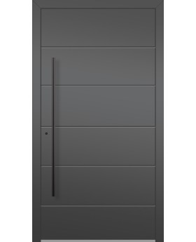 LIM Integra - aluminum main entrance door