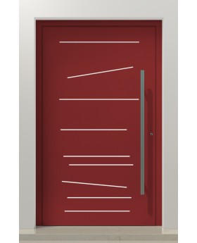 PIVOT Line-inox - security front pivot door