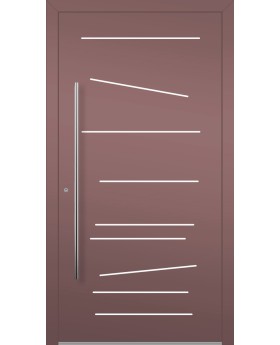 Aluminium entrance door