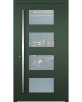 LIM C2 - modern aluminum front door for home